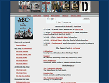 Tablet Screenshot of netweed.com